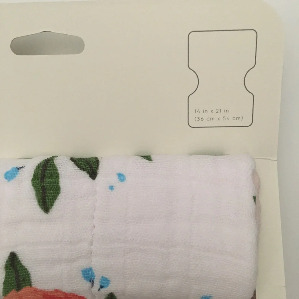 Cotton Muslin 2 Burp Cloths Absorbent NEW | Little Unicorn